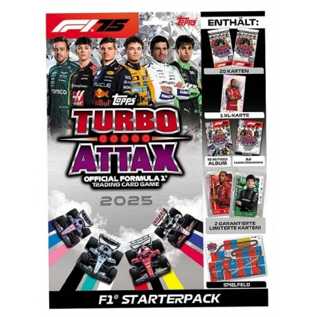 Formula 1 Turbo Attax TCG 2025 F1 Starterpack (German)
