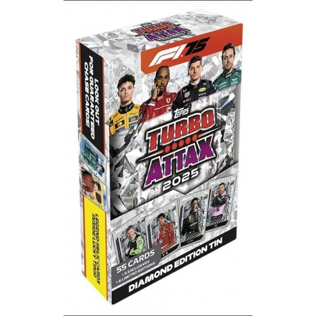 Fórmula 1 Turbo Attax TCG 2025 F1 Mega Tin Diamond Edition (Alemán)