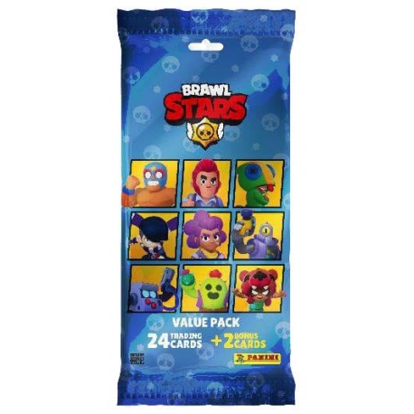 Brawl Stars Cartas Coleccionables Fat Packs Expositor (10)