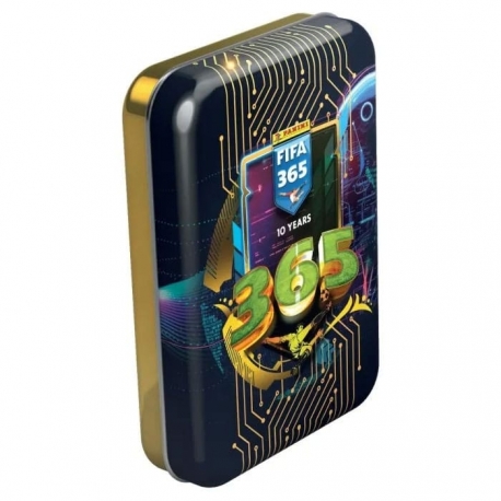 FIFA 365 Adrenalyn XL 2025 Cartas Coleccionables Expositor de Sobres Pocket Tin Box (5)