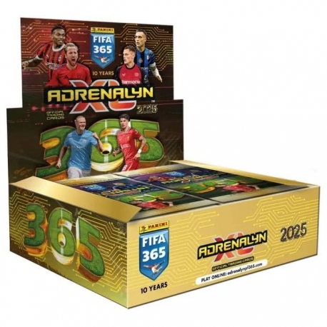 FIFA 365 Adrenalyn XL 2025 Cartas Coleccionables Flow Packs Expositor (24)