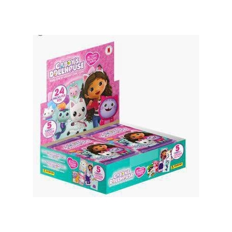 Gabby's Dollhouse: Time for a Meow-Zing fun Cartas Coleccionables Flow Packs Expositor (24)