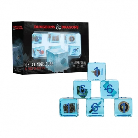 Dungeons & Dragons Dice Set Gelatinous&nbsp;Cube (6)