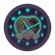 Unicorn Academy Wall Clock Glow in the Dark