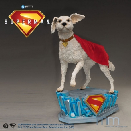 Superman 2025 Estatua tamaño real Krypto 111 cm