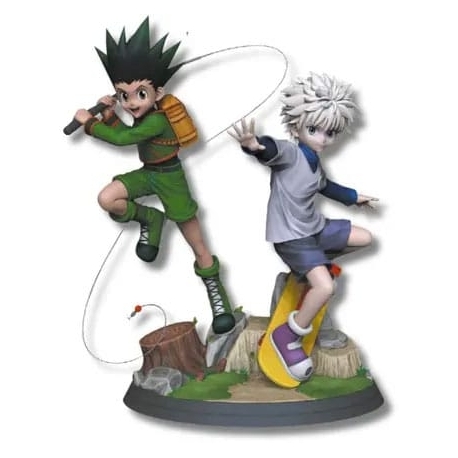 Hunter x Hunter Estatua Gon & Kirua 25 cm