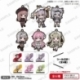 Goddess of Victory: Nikke PVC Figures Rubber Strap Vol. 1 Box Ver. 5 cm Assortment (6)