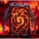 Hearthstone 3D Art Frame Statue Deathwing 34 cm