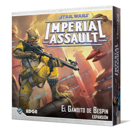 El Gambito de Bespin es una expansión con la que podrás completar el juego de mesa básico Star Wars Imperial Assault