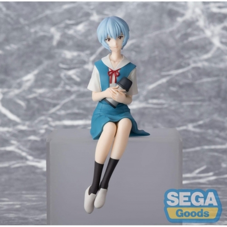 Rebuild of Evangelion Estatua PVC PM Perching Rei Ayanami Evangelion New Theatrical Edition 14 cm