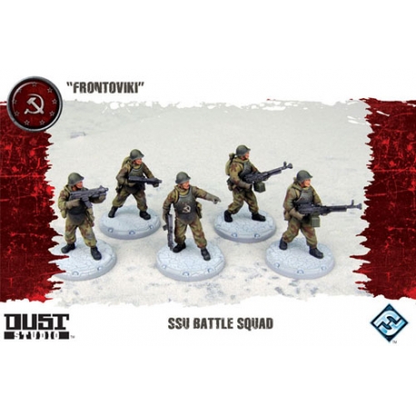 Battle Squad Frontoviki expansion for basic game Dust Tactics