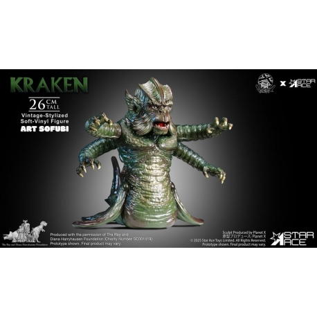 Ray Harryhausen's Estatua Soft Vinyl The Kraken Vintage Style 25 cm
