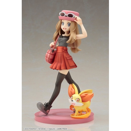 Pokémon ARTFXJ Statue 1/8 Serena & Fennekin 21 cm
