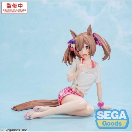 Uma Musume Pretty Derby Estatua PVC Yumemirize Smart Falcon Gaze on Me! 14 cm