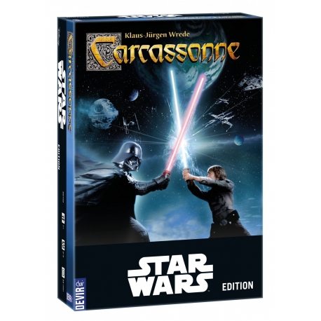 Carcassonne strategy game Star Wars version of Devir