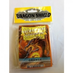 FUNDA YUGI DRAGON SHIELD ORANGE (50)