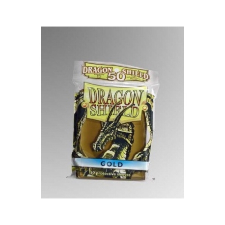 FUNDA STANDARD DRAGON SHIELD GOLD (50)
