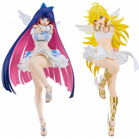 Panty & Stocking with Garterbelt Pop Up Parade PVC Statues 2-Pack Panty & Stocking Set: Repent Ver. L Size 21 cm