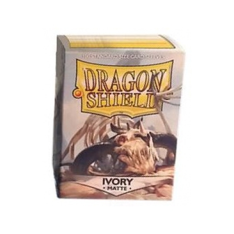 Funda *Mate* Dragon Shield Ivory (100)