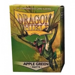 Dragon Shield Standard Sleeves - Matte Apple Green (100 Sleeves)