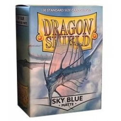 Dragon Shield Standard Sleeves - Matte Sky Blue (100 Sleeves)