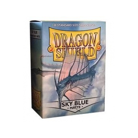 Dragon Shield Standard Sleeves - Matte Sky Blue (100 Sleeves)