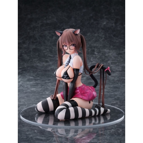 Original Character Estatua 1/6 Itazura Cat miumiu Illustrated by Mataro 17 cm