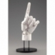 Takahiro Kagami PVC Artist Support Item Hand 1/1 Model Men /L White 22 cm