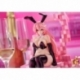 Original Character Trick Bunnies PVC Statue 1/7 Sitting Bunny Illustration by Kafun 24 cm