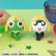 Sergeant Frog Estatua PVC Look Up Keroro & Tamama Set (with gift) 11 cm