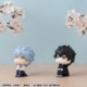 3-Z Ginpachi Sensei Estatua PVC Look Up Ginpachi Sakata & Toshiro Hijikata Set (with gift) 11 cm