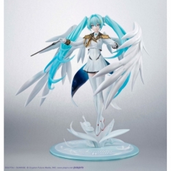 Mobile Suit Gundam x Hatsune Miku Estatua PVC Lucrea Hatsune Miku x Wing Gundam Zero EW 45th Anniversary 27 cm