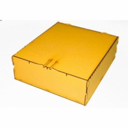 TRADING CARD BIG BOX - YELLOW