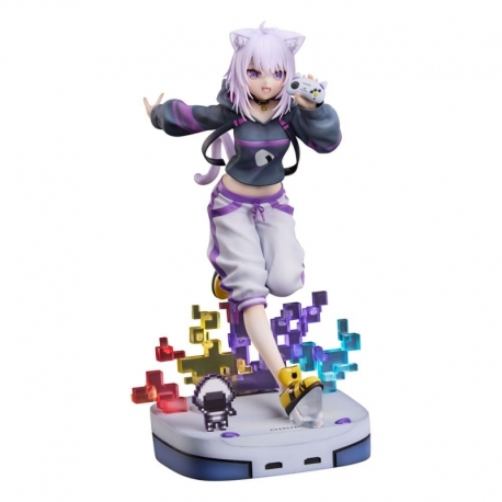 Hololive Production Statue PVC 1/7 Nekomata Okayu We Are Gamers Ver. 23 cm