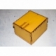 Caja De Almacenaje De Cartas - Amarillo