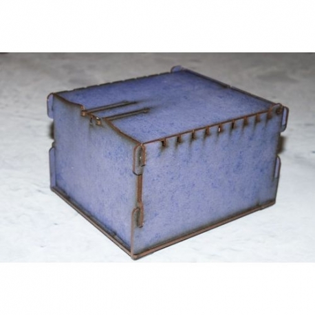 Caja De Almacenaje De Cartas - Azul