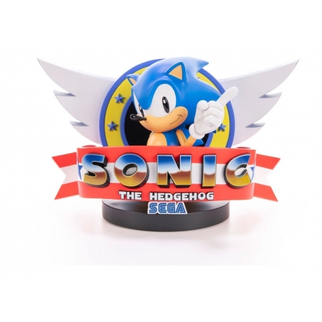 Sonic the Hedgehog Statue Sonic Title Screen 21 cm