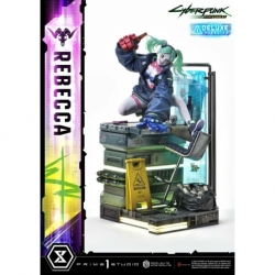 Cyberpunk: Edgerunners Estatua Real Elite Masterline Series 1/4 Rebecca Deluxe Bonus Version 54 cm