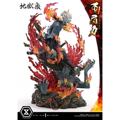 Hell's Paradise Estatua Ultimate Premium Masterline Series 1/4 Gabimaru Bonus Version 62 cm