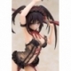 Date A Live Estatua 1/7 Kurumi Tokisaki Lingerie Ver. Black 24 cm