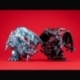 Yu-Gi-Oh! Duel Monsters Estatuas PVC Megatoon Red Eyes Black Dragon & The Winged Dragon of Ra 13 cm (with gift)