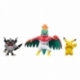 Pokémon Battle Figure Set 3-Pack Pikachu 8, Perrserker, Hawlucha 5 cm
