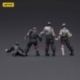 Zombie Dark Source Action Figures 4-Pack Security Guards 8 cm