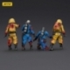 Zombie Dark Source Action Figures 4-Pack Biochemical Lab Team 8 cm