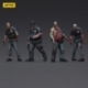 Zombie Dark Source Action Figures 4-Pack Police (Male) 8 cm