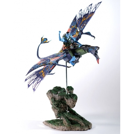 Avatar: El sentido del agua Figura Recom Quaritch & RDA Banshee (Gold Label)