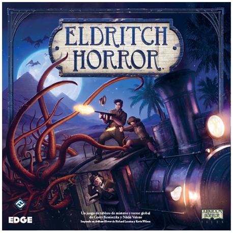 Eldritch Horror is a cooperative adventure game inspired by the fabulous board game
