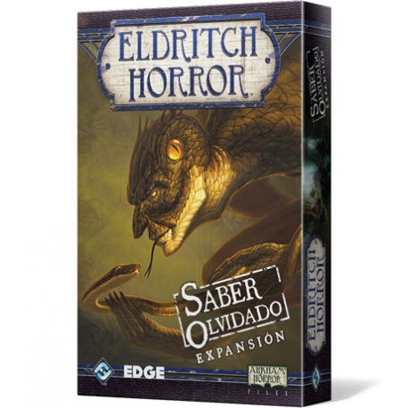 Saber Olvidado es una expansión para el juego de mesa básico Eldritch Horror de Edge