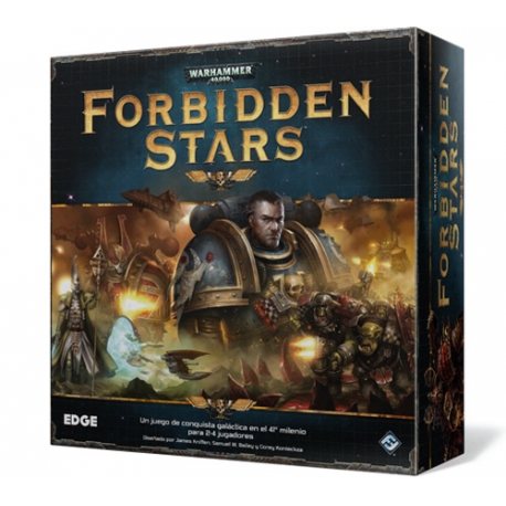 Forbidden Stars strategy board game based on Warhammer 40,000