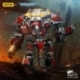 Warhammer 40,000: Space Marine 2 Action Figure Imperial Knights House Raven Knight Errant 56 cm